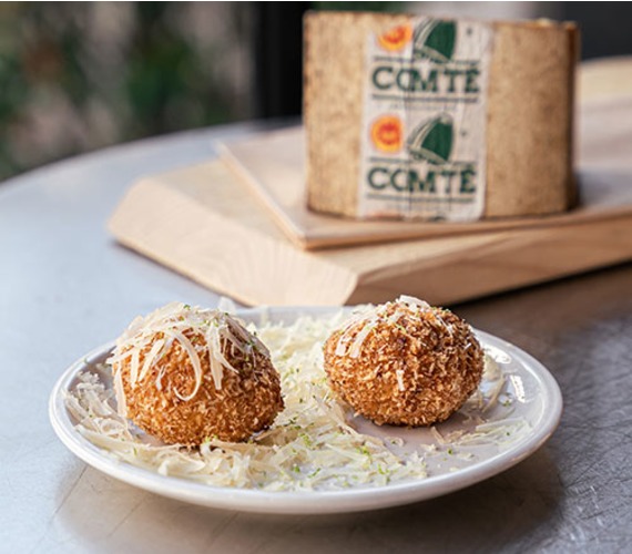 Croquette jambon ibérico comté