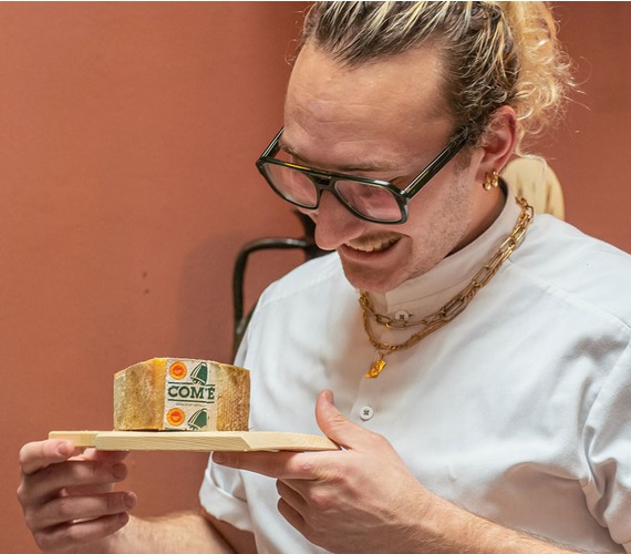 Carpaccio Coeur de Boeuf / Afrikaantjes / Geraspte Comté AOP