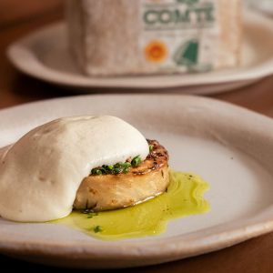 Palet van selderij & comtépuree