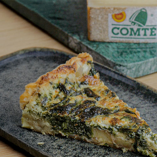 Quiche met Comté