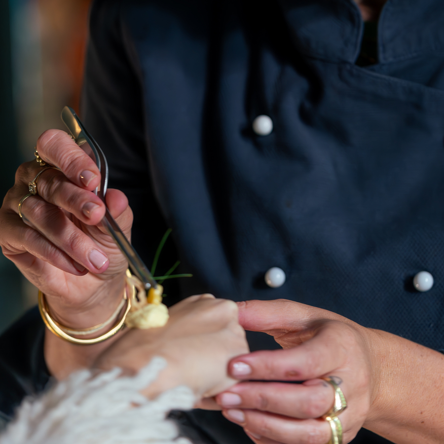 Recept van onze ambassadrice Sofie Dumont tijdens de samenwerking met Comté in 2023.