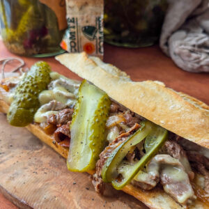 Philly Cheesesteak met Comté