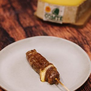 Yakitori waguy & Comté X Whoogy’s