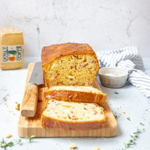 Hartige cake met Comté