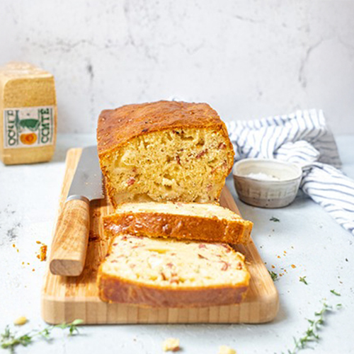 Hartige cake met Comté
