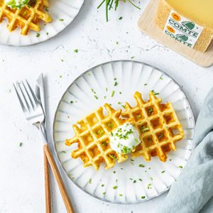 Wafels met Comté