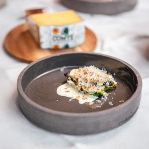 Gegrilde Sucrine, ansjovissaus & Comté BOB 36 X Whoogy’s