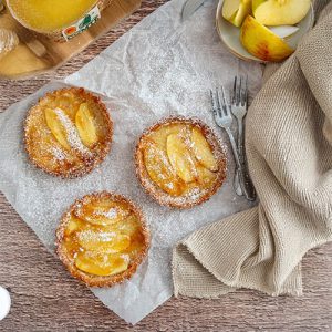 Taartjes met appel en Comté