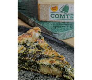 Quiche met Comté