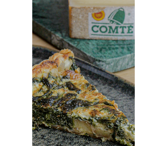 Quiche met Comté