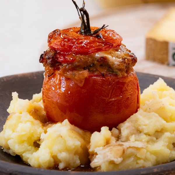 Tomates farcies au Comté