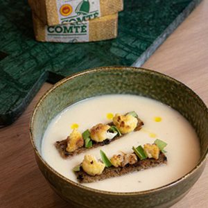 Bloemkoolsoep met Comté kaas